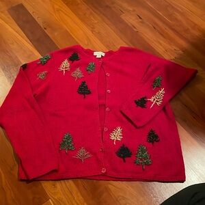 Red Christmas sweater